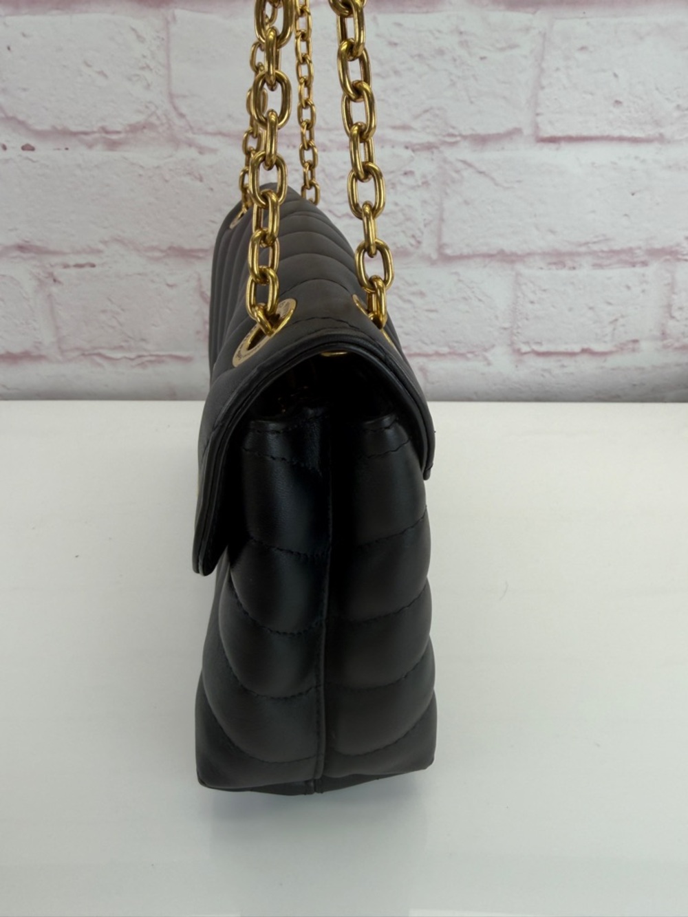 Louis Vuitton Black New Wave Quilted Leather Chain Shoulder Bag - Picture 6 of 16